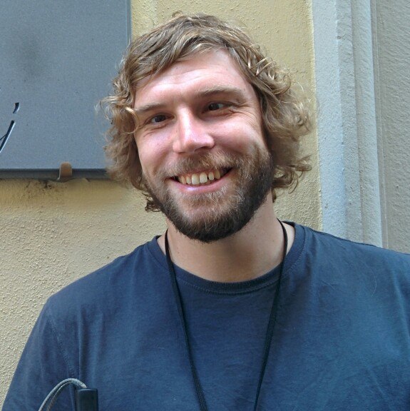 A picture of Nic Bonne, the Tactile Universe Project Lead